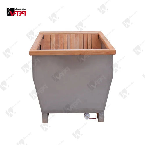 Cold Plunge Tub Stainless Steel Minimalist Alfresco Outdoor Living Australia