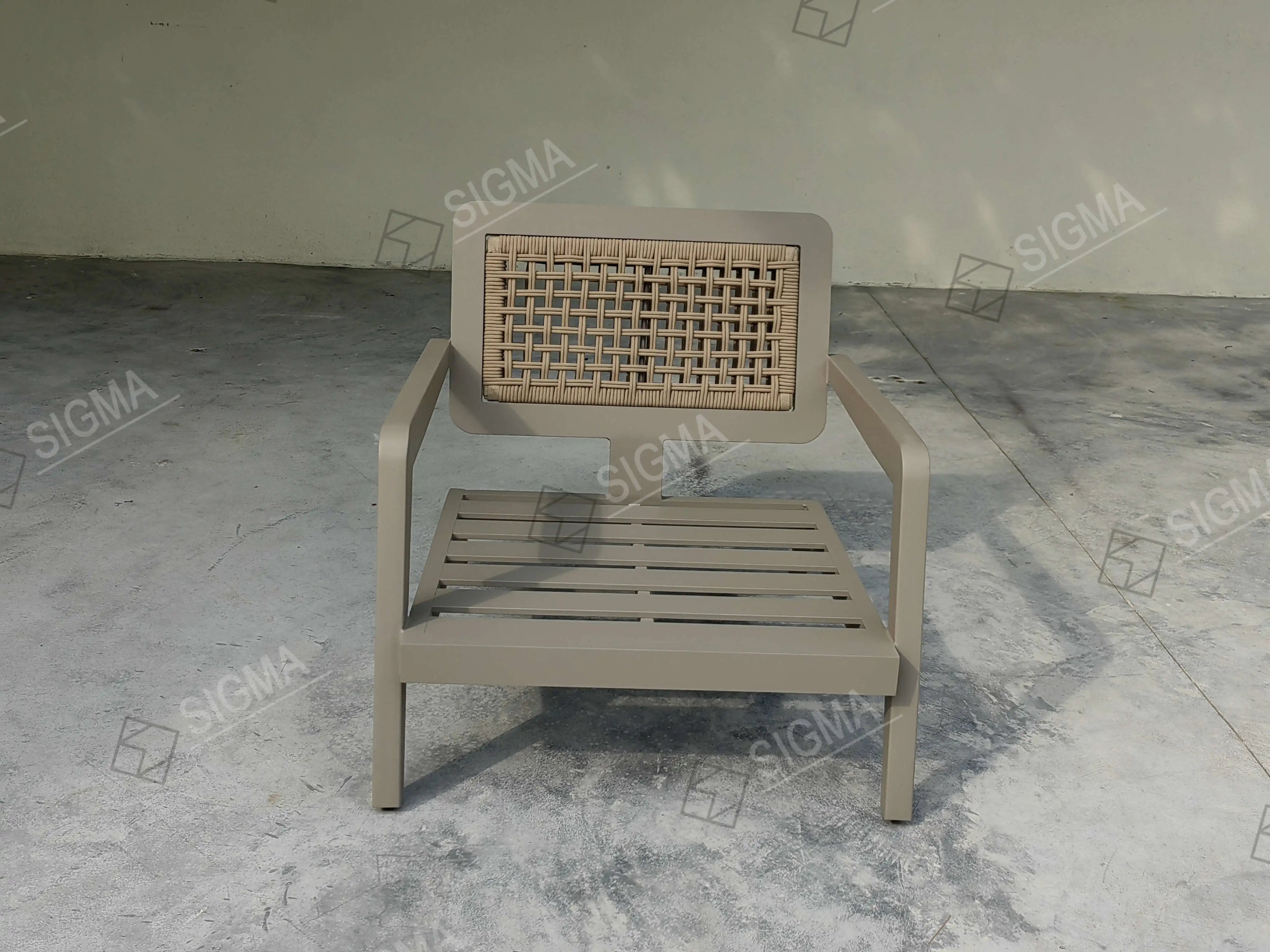 Designer Outdoor Furniture Single Chair Aluminum Alfresco Outdoor Living Australia
