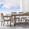 Teak Outdoor Dining Set Contemporary Luxury Alfresco Outdoor Living Australia