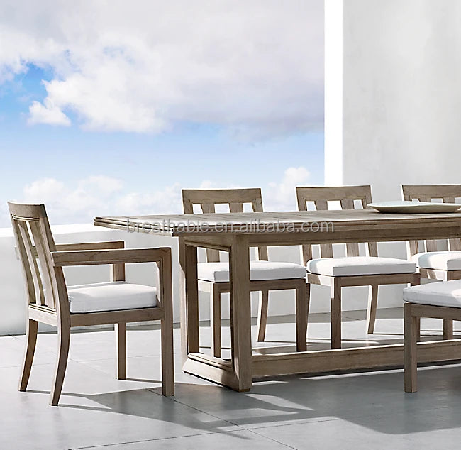 Teak Outdoor Dining Set Contemporary Luxury Alfresco Outdoor Living Australia