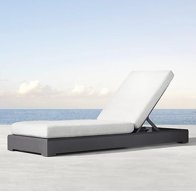 Luxury Sun Lounger Daybed Contemporary Aluminium Alfresco Outdoor Living Australia