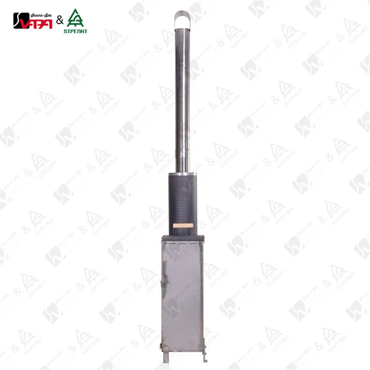 Custom Wood-Burning Stove Stainless Steel for Alfresco Outdoor Living Australia