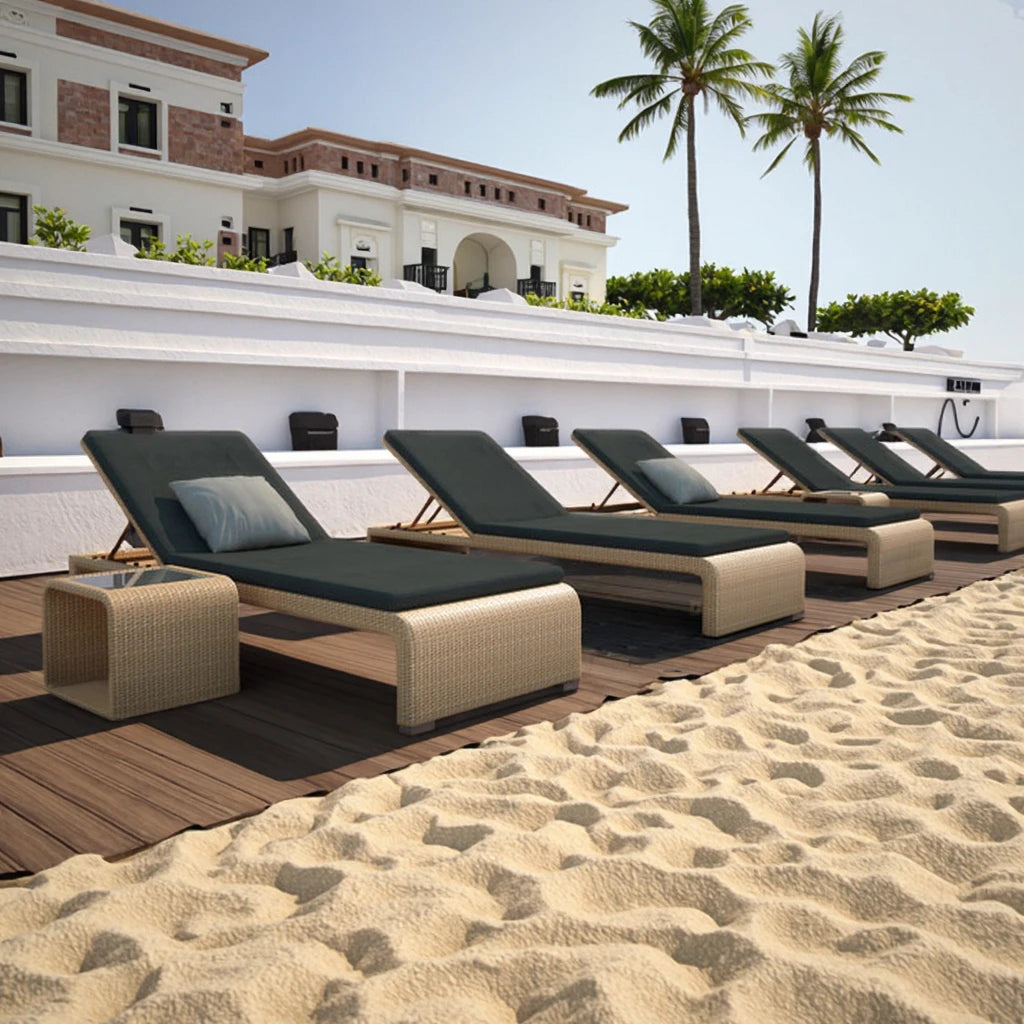 Outdoor Daybed Sun Lounger Modern Rattan Alfresco Outdoor Living Australia