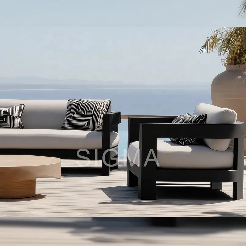 Custom Outdoor Sofa Set Modern Garden Lounge Alfresco Outdoor Living Australia