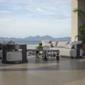 Designer Outdoor Furniture Sofa Set Modern Teak Alfresco Outdoor Living Australia