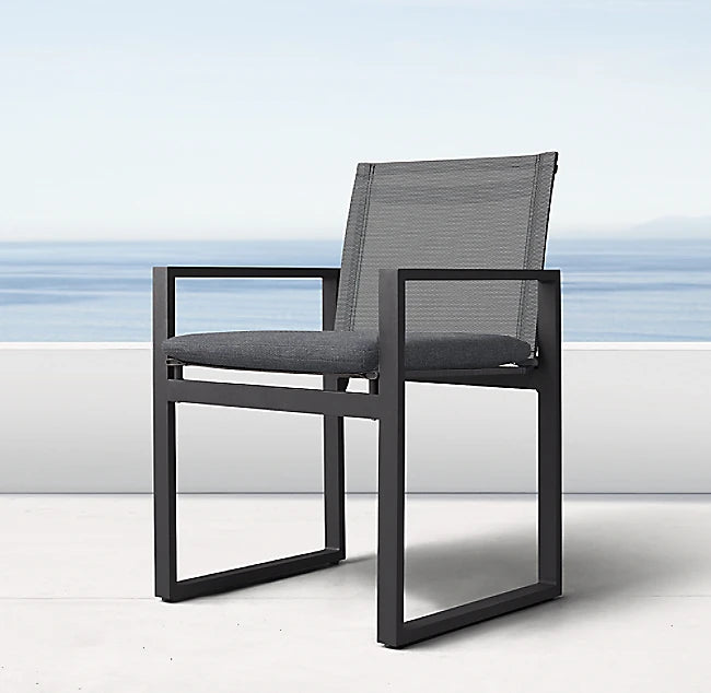 Custom Outdoor Furniture Dining Set Classic Mesh Alfresco Outdoor Living Australia