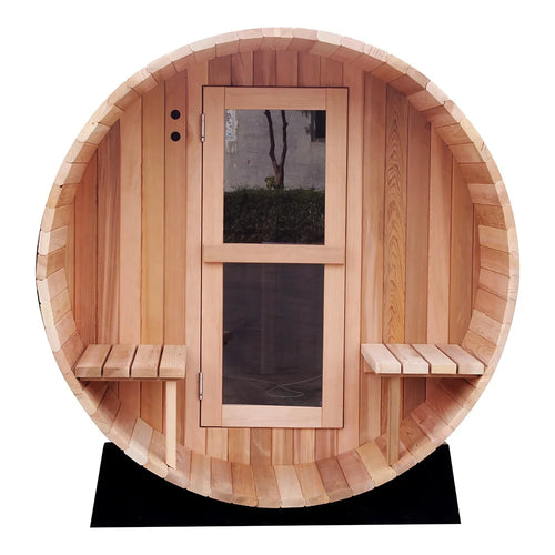 Custom Barrel Sauna Red Cedar Alfresco Outdoor Living Australia