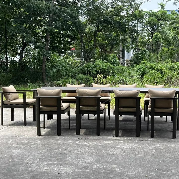 Custom Outdoor Sofa Set Modern Aluminium Alfresco Outdoor Living Australia