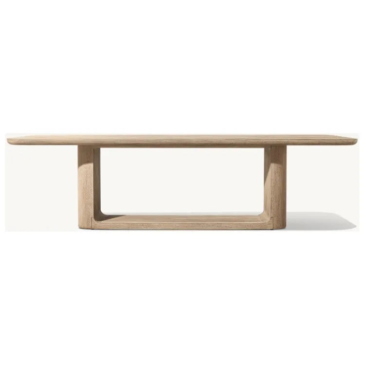 Luxury Solid Teak Dining Table Rectangle Alfresco Outdoor Living Australia