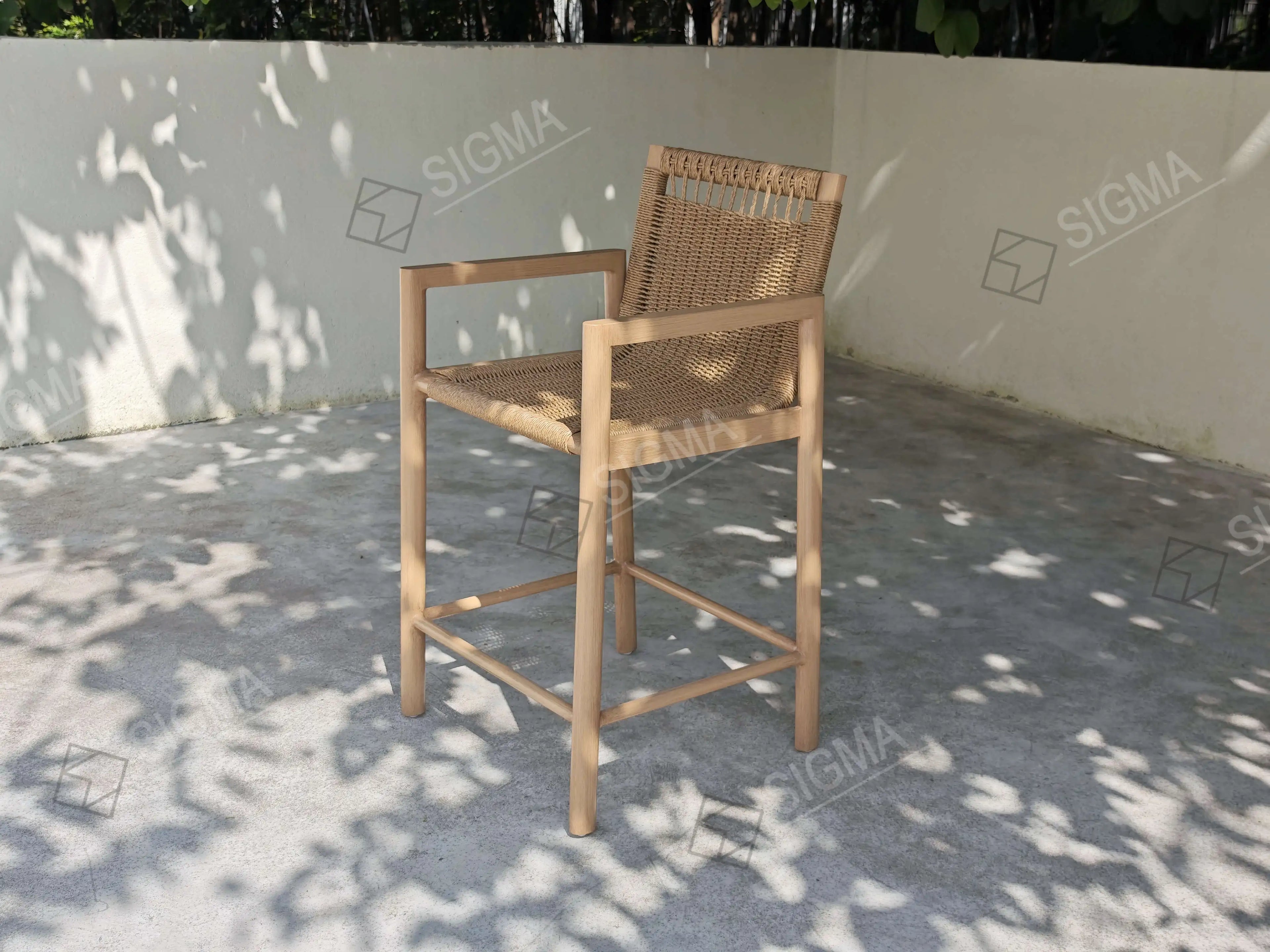 Custom Outdoor Bar Stool Contemporary Aluminum Alfresco Outdoor Living Australia