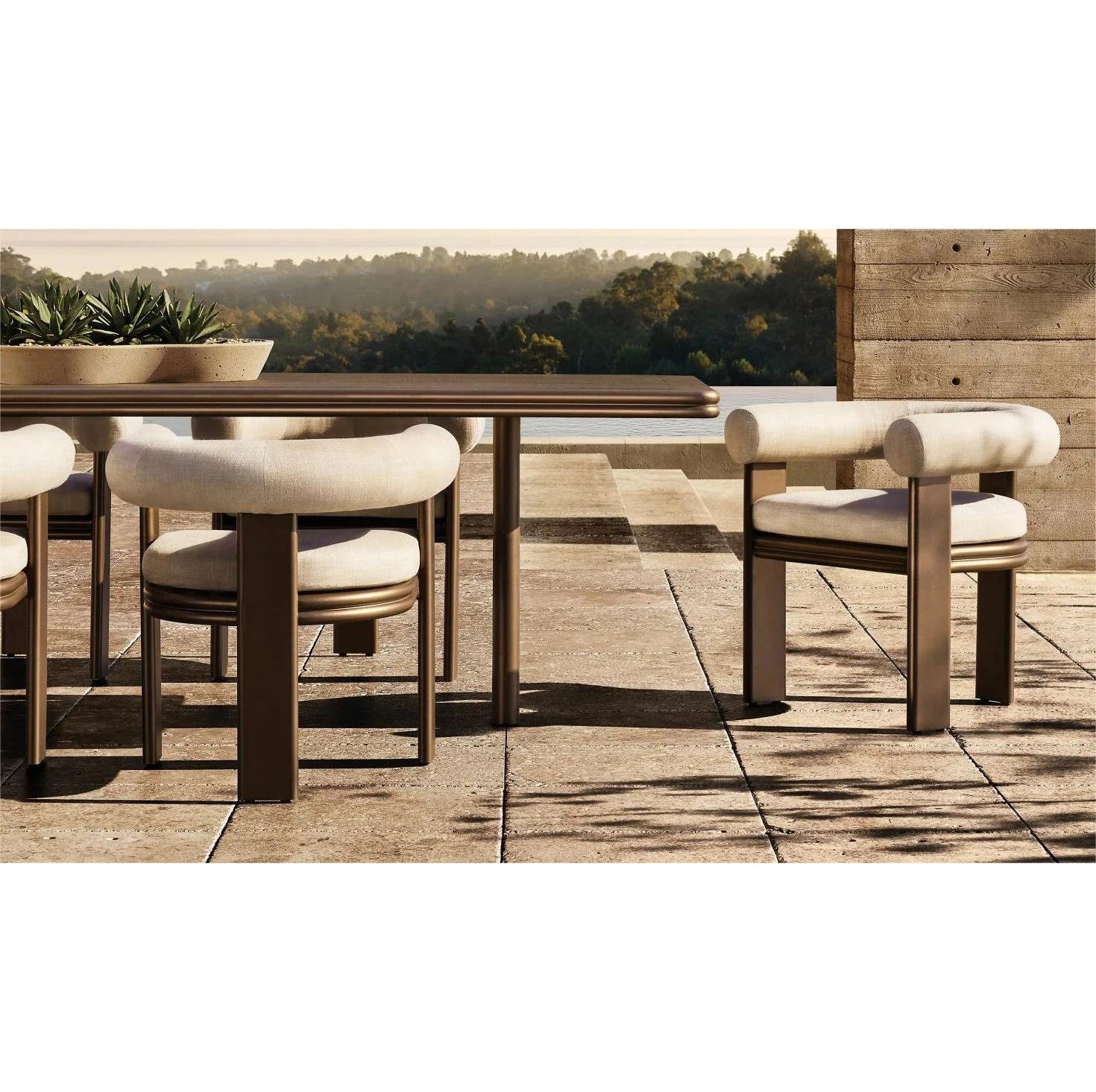 Custom Aluminium Dining Set Architectural Alfresco Outdoor Living Australia