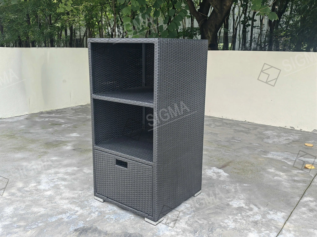 Custom Furniture Rattan Cabinet Contemporary Alfresco Outdoor Living Australia
