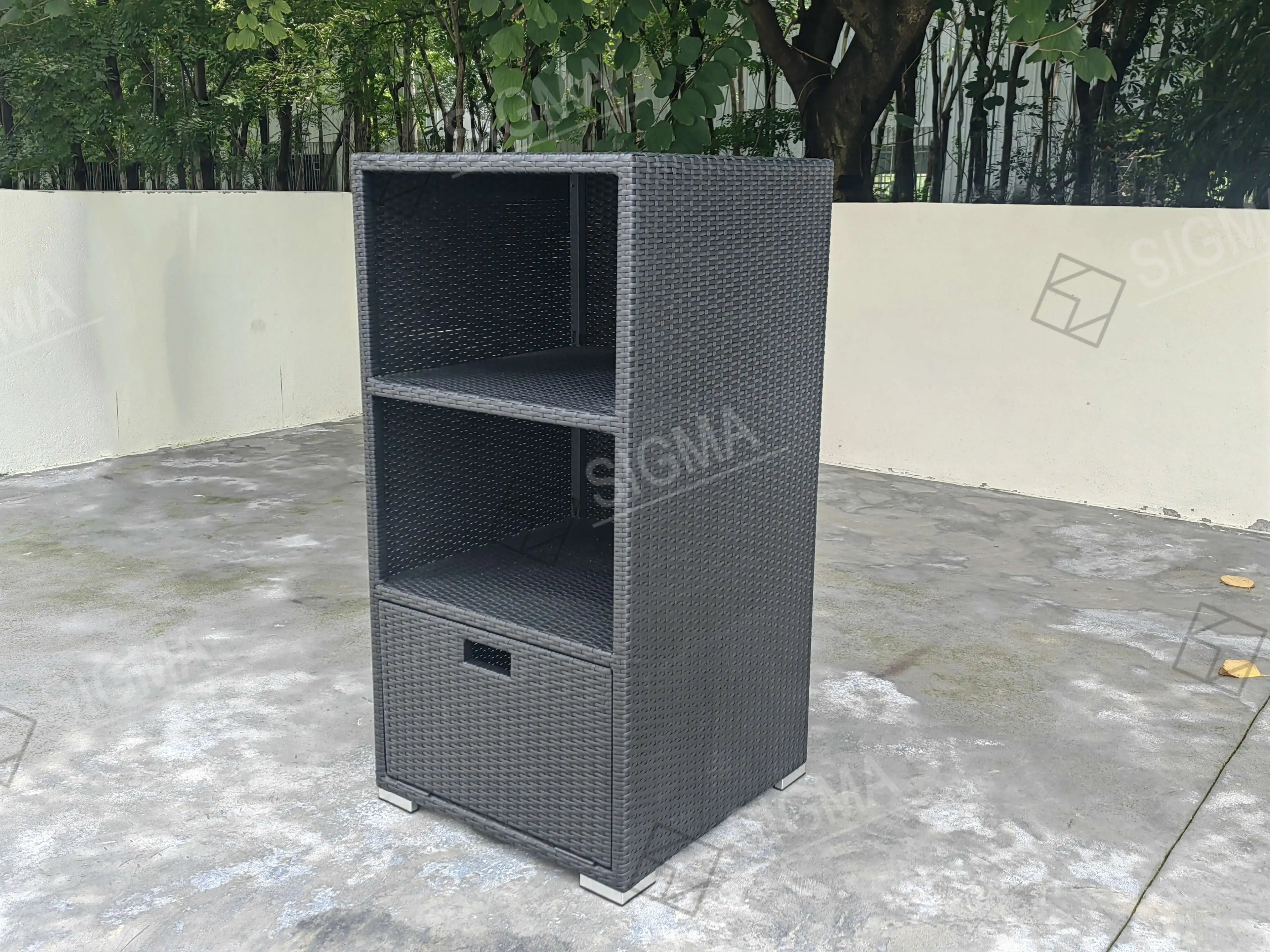 Custom Furniture Rattan Cabinet Contemporary Alfresco Outdoor Living Australia