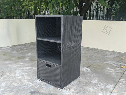 Custom Furniture Rattan Cabinet Contemporary Alfresco Outdoor Living Australia