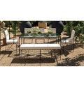 Custom Outdoor Dining Furniture Set Minimalist Aluminum Alfresco Outdoor Living Australia