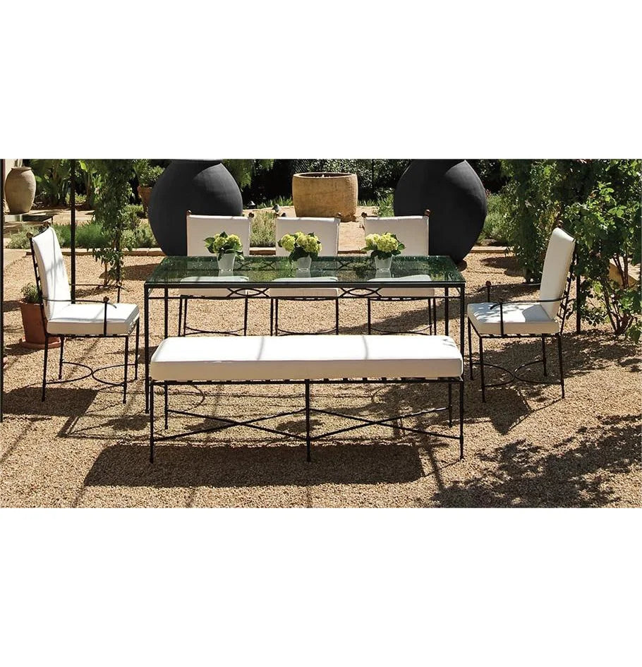 Custom Outdoor Dining Furniture Set Minimalist Aluminum Alfresco Outdoor Living Australia