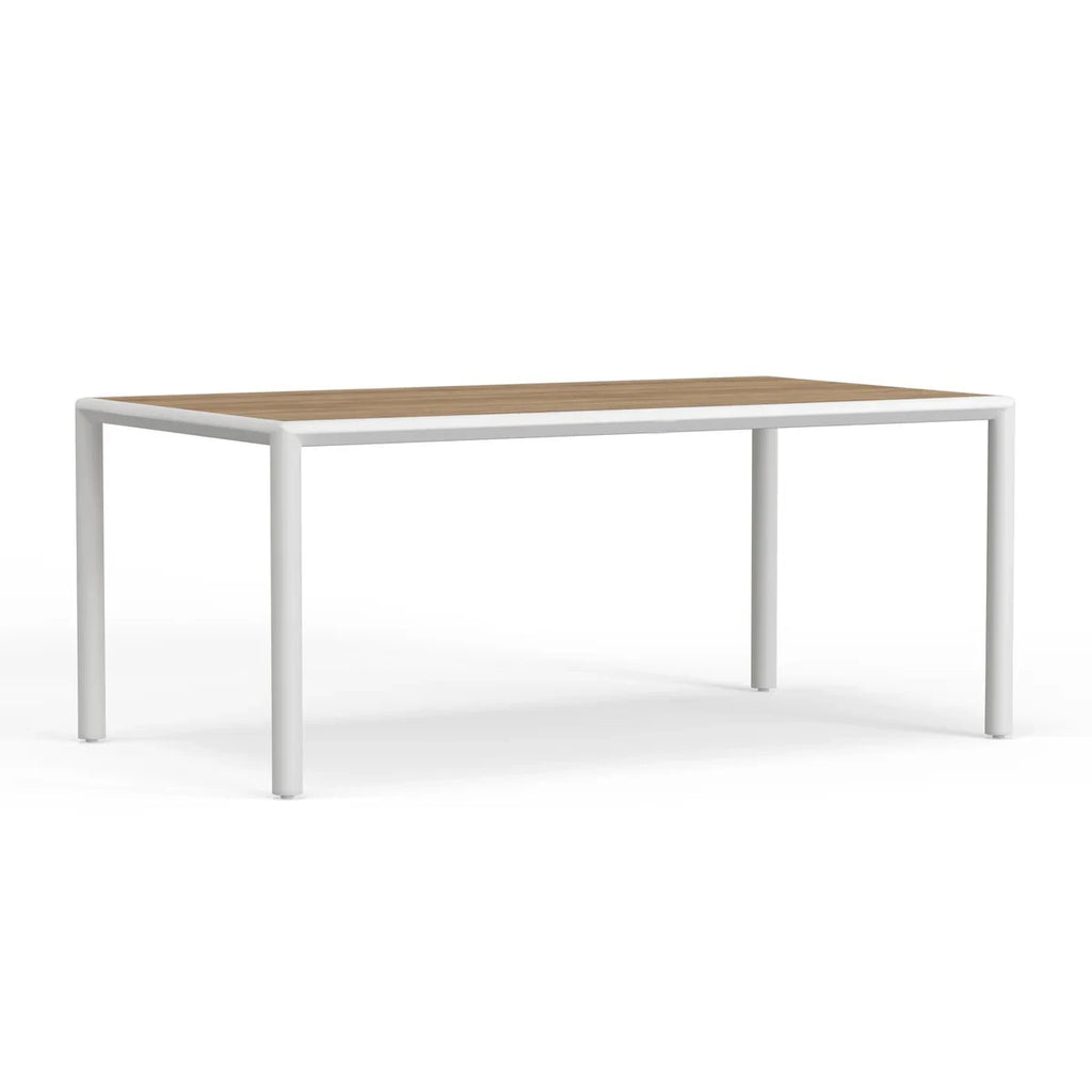 Custom 6-Seater Dining Set Aluminium Teak Alfresco Outdoor Living Australia