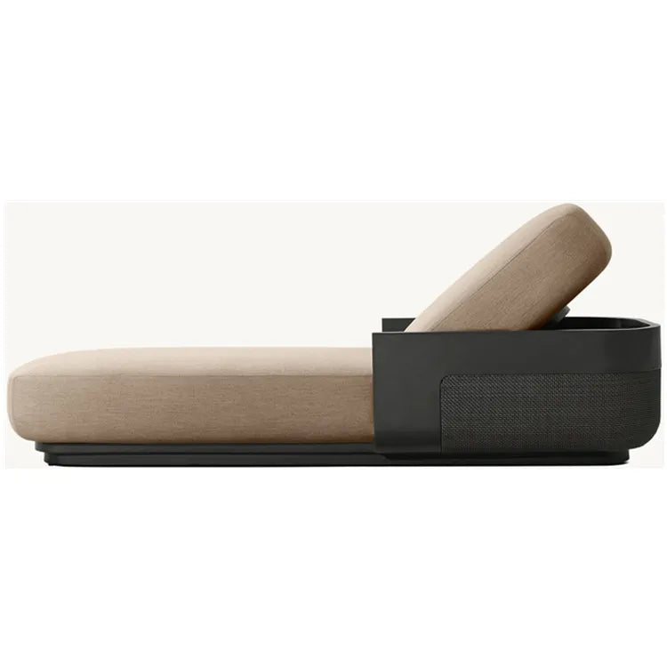 Outdoor Sun Lounger Modern All-Weather Rattan Alfresco Outdoor Living Australia