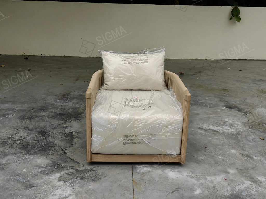 Custom Aluminium Outdoor Lounge Chair Sculptural Alfresco Outdoor Living Australia