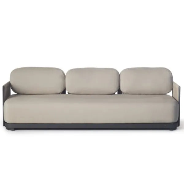 Custom Aluminum Sofa Rope Weave 3 Seater Alfresco Outdoor Living Australia