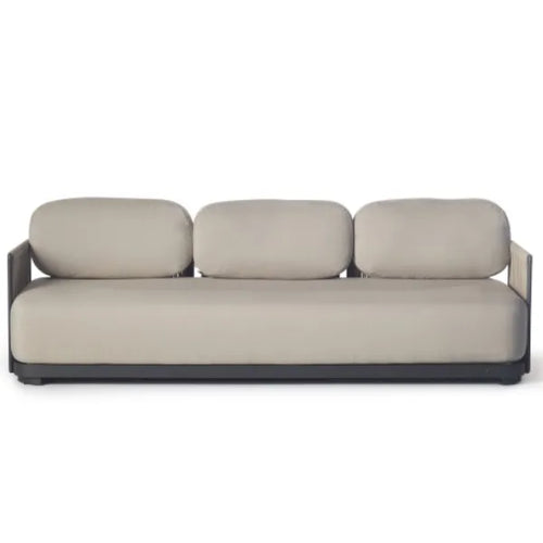 Custom Aluminum Sofa Rope Weave 3 Seater Alfresco Outdoor Living Australia