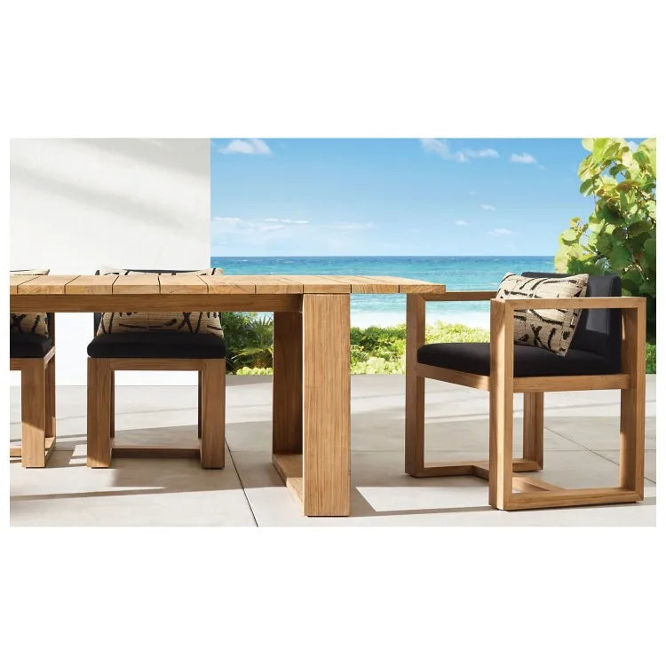 Solid Teak Dining Set Traditional Alfresco Outdoor Living Australia