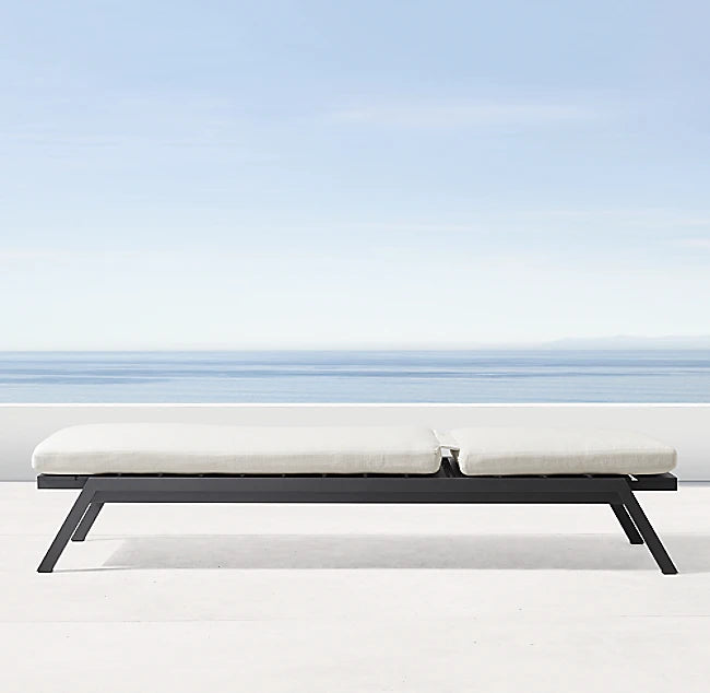 Custom Aluminium Sun Lounger Contemporary Alfresco Outdoor Living Australia