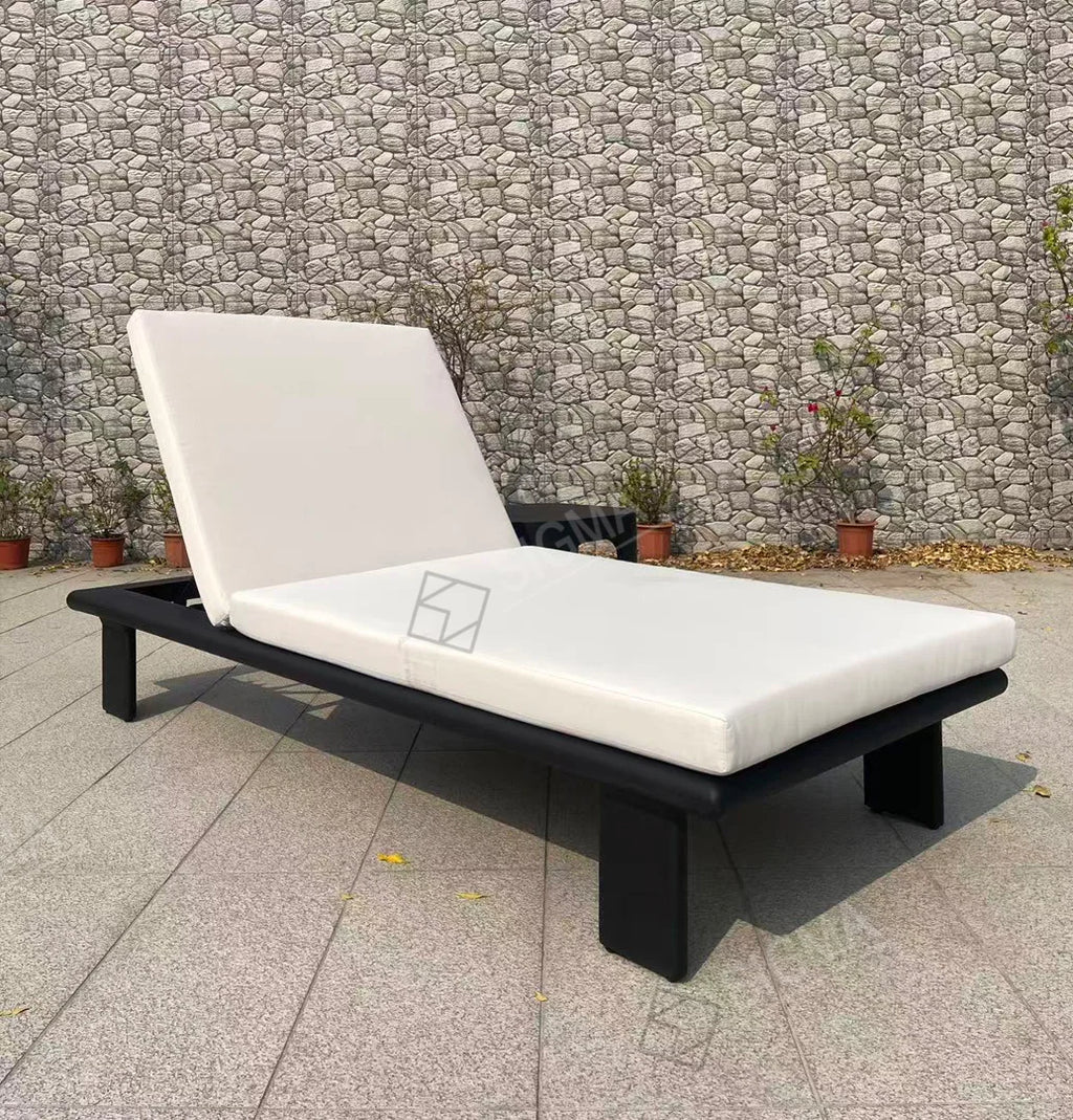 Aluminum Sun Lounger Contemporary Custom Alfresco Outdoor Living Australia