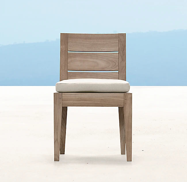 Solid Teak Outdoor Dining Set Modular Customizable 200cm