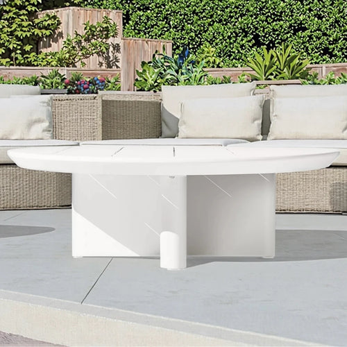 Custom Outdoor Coffee Table Round Aluminium Modern Alfresco Outdoor Living Australia