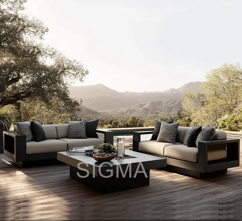 Custom Outdoor Furniture Sofa Set Contemporary Alfresco Outdoor Living Australia