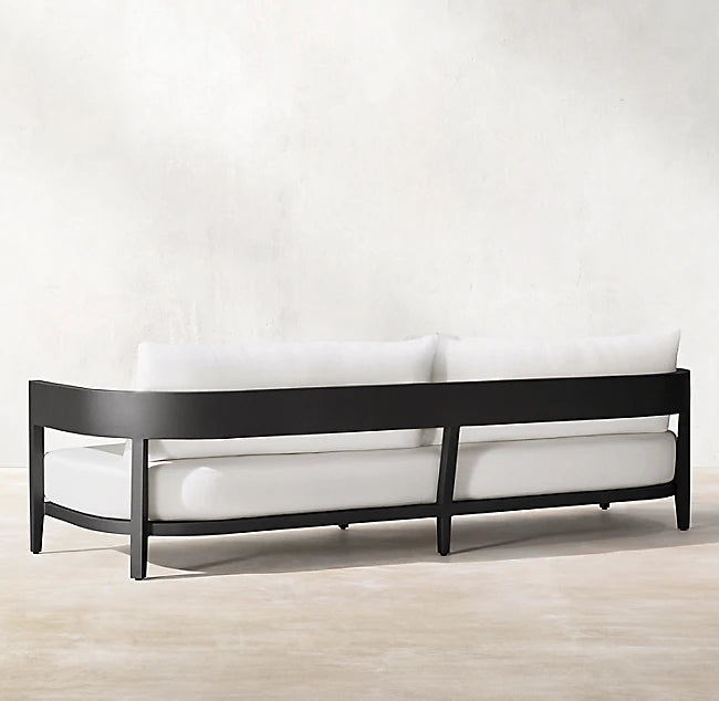 Custom Outdoor Furniture Set Curved Aluminum Alfresco Outdoor Living Australia