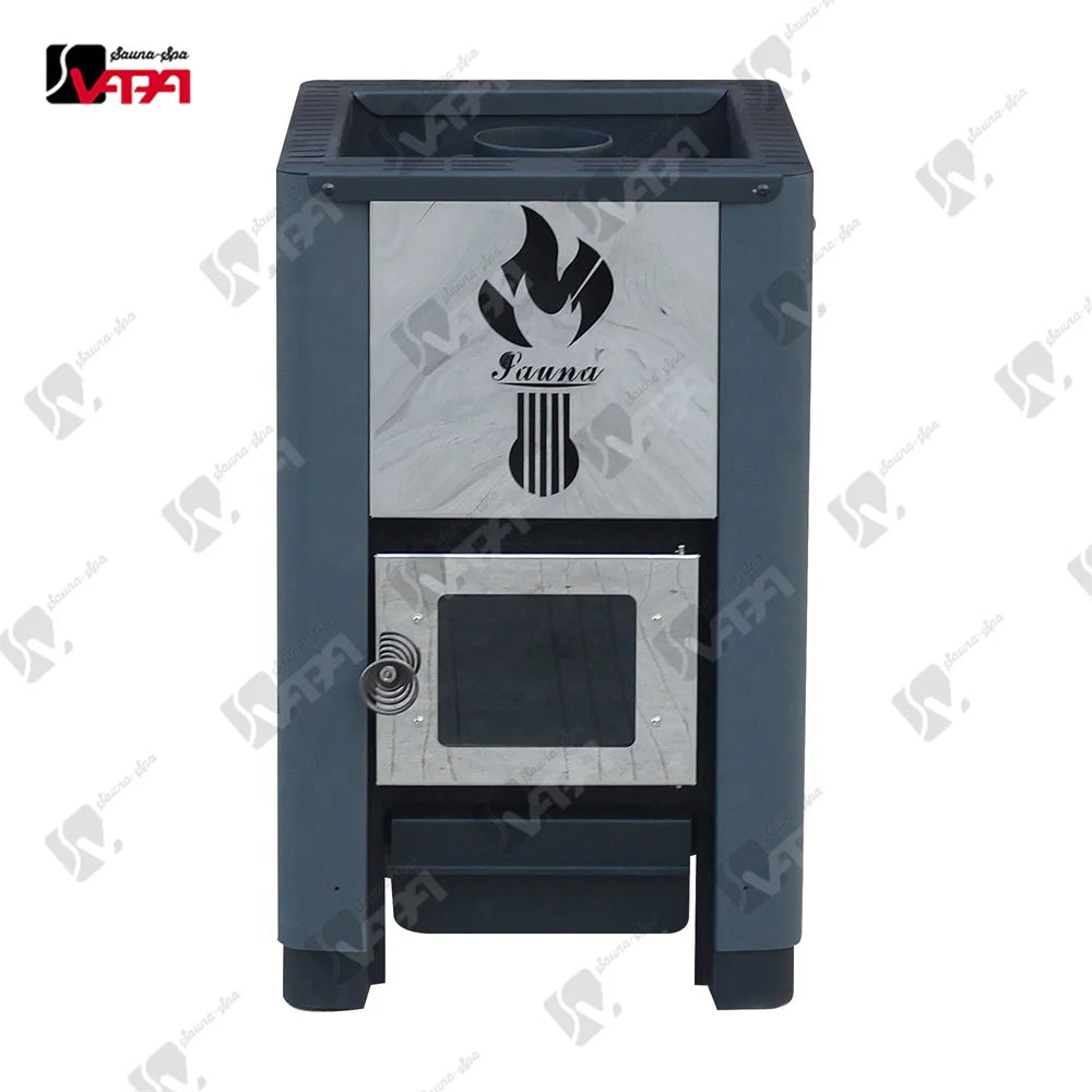 Modern Stainless Steel Wood Burning Stove Alfresco Outdoor Living Australia
