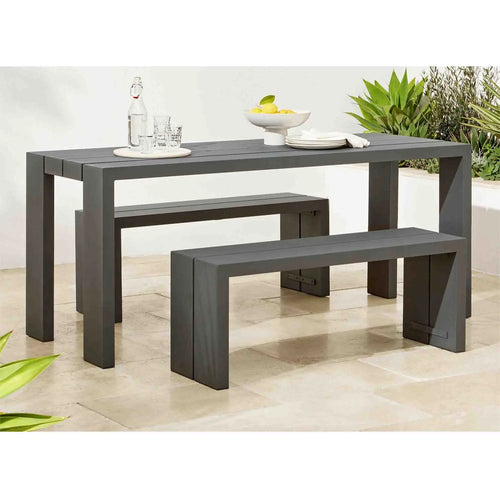 Custom Outdoor Dining Set Contemporary Aluminium Alfresco Outdoor Living Australia