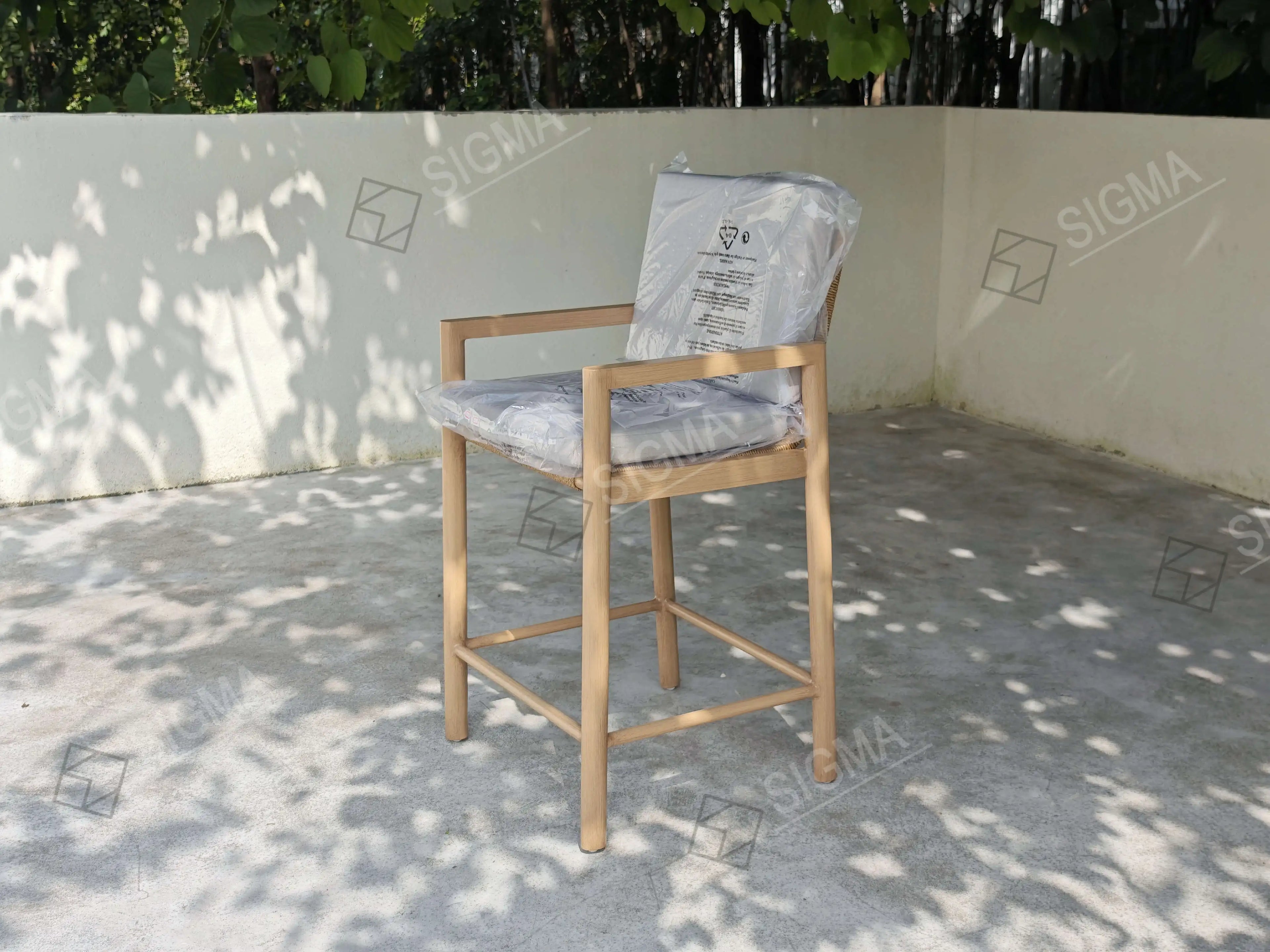 Custom Outdoor Bar Stool Contemporary Aluminum Alfresco Outdoor Living Australia