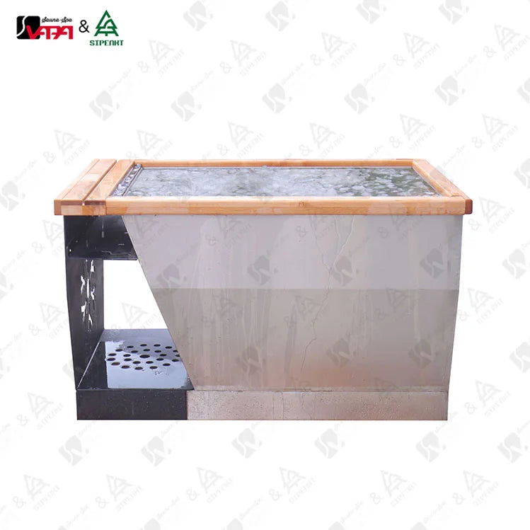 Stainless Steel Cold Tub Square Alfresco Outdoor Living Australia