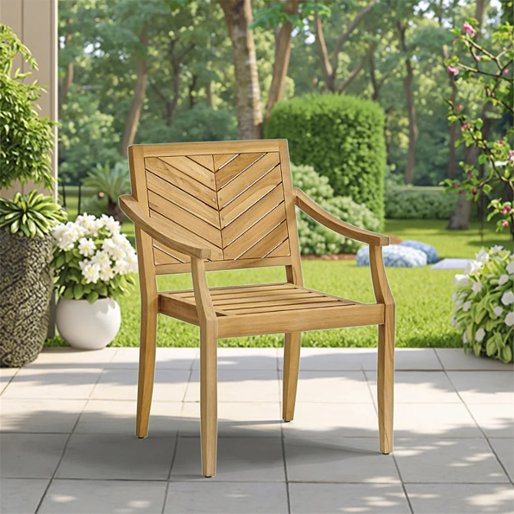 Custom Outdoor Furniture Teak Chair Modern Alfresco Outdoor Living Australia