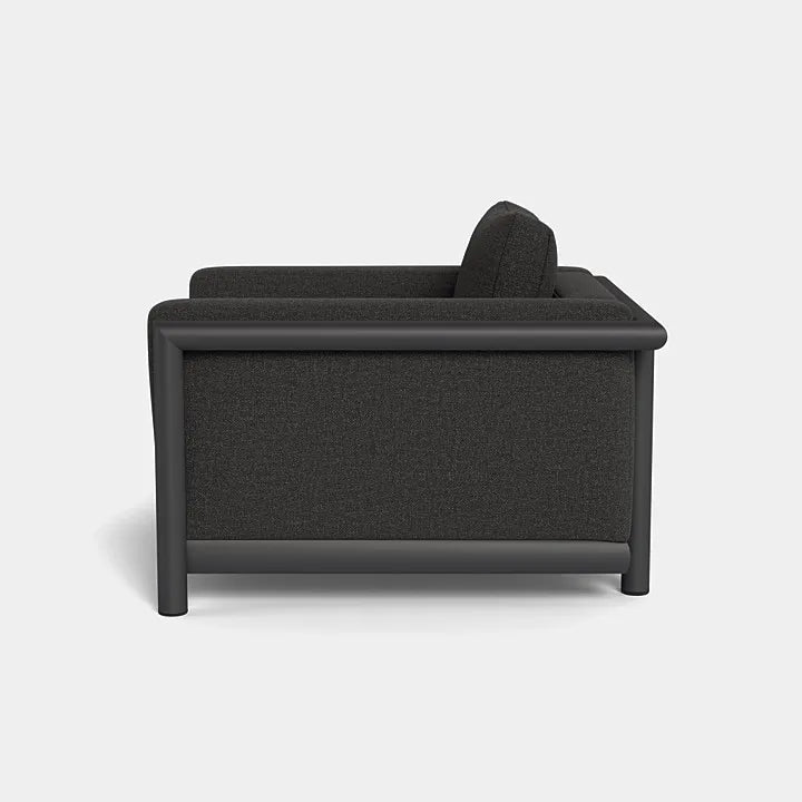Designer Outdoor Sofa Single Seat Luxurious Aluminium Alfresco Outdoor Living Australia