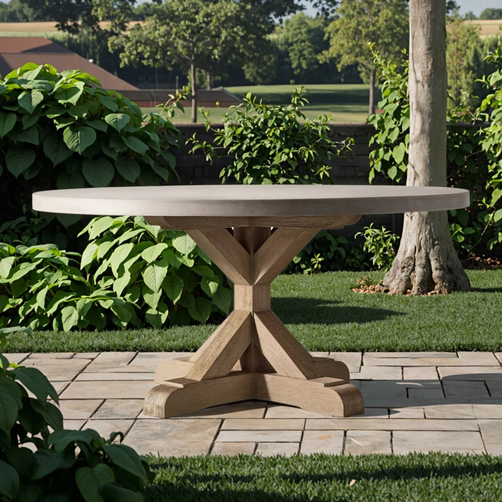 Custom Outdoor Furniture Table Concrete Top Alfresco Outdoor Living Australia