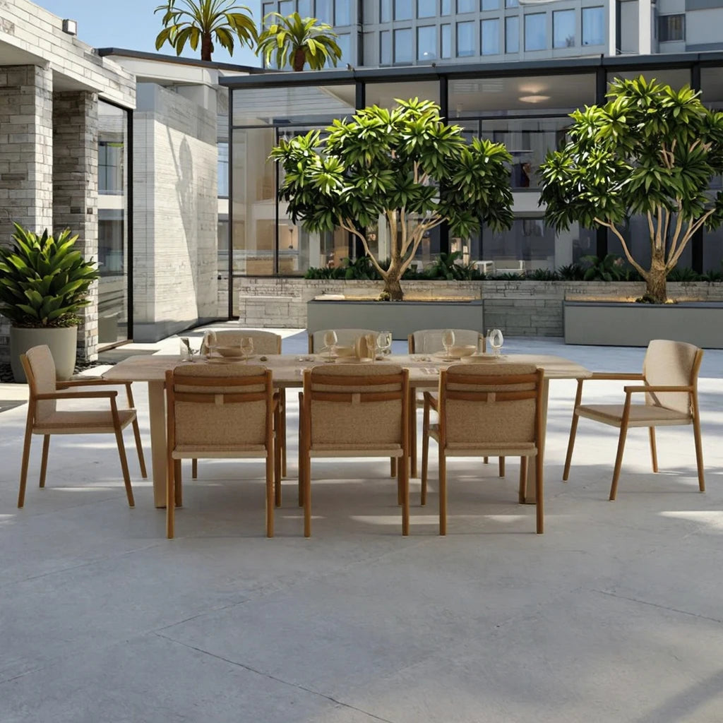Custom Teak Outdoor Chair Modern Architectural Alfresco Outdoor Living Australia