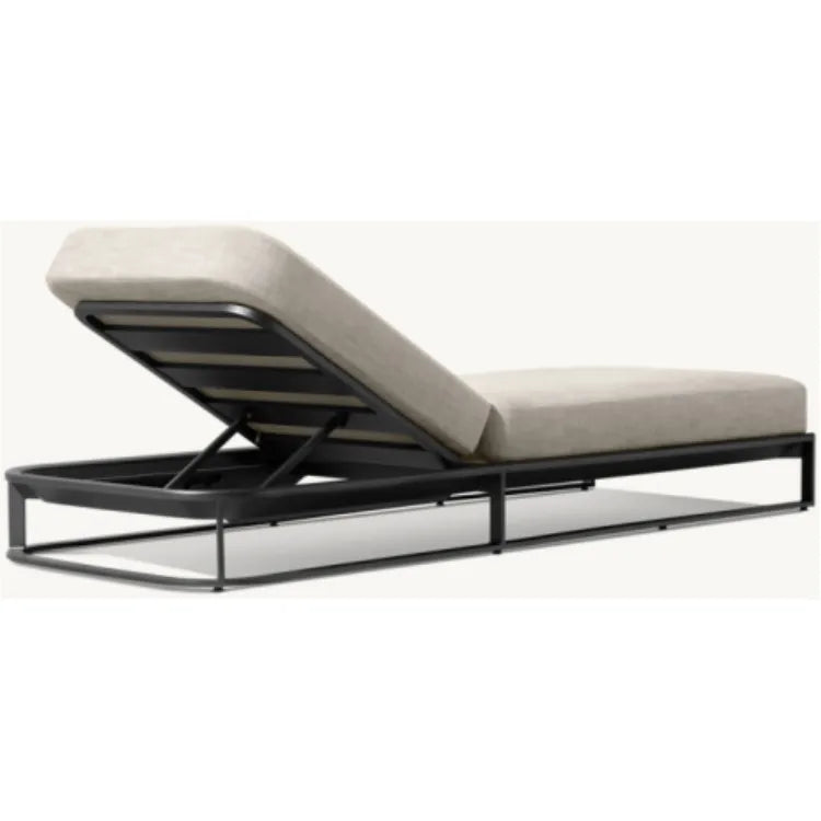 Contemporary Aluminum Sun Lounger Adjustable Daybed Alfresco Outdoor Living Australia