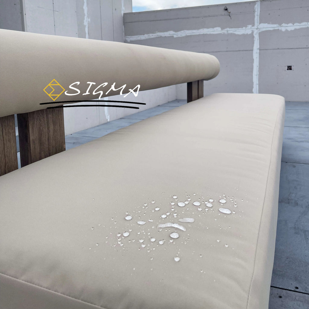 Custom Modular Teak Sofa Set Contemporary Alfresco Outdoor Living Australia
