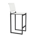 Modern Aluminum High Seat Outdoor Bar Chair, Alfresco Outdoor Living Australia