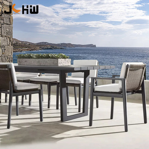 Custom Outdoor Dining Set Modern Architectural Alfresco Outdoor Living Australia