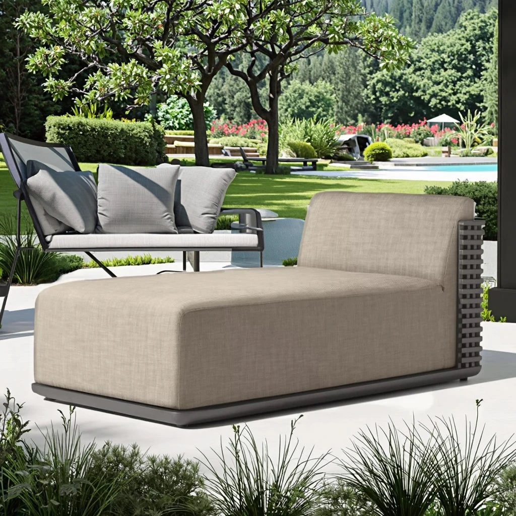 Aluminum Sun Lounger Contemporary Alfresco Outdoor Living Australia