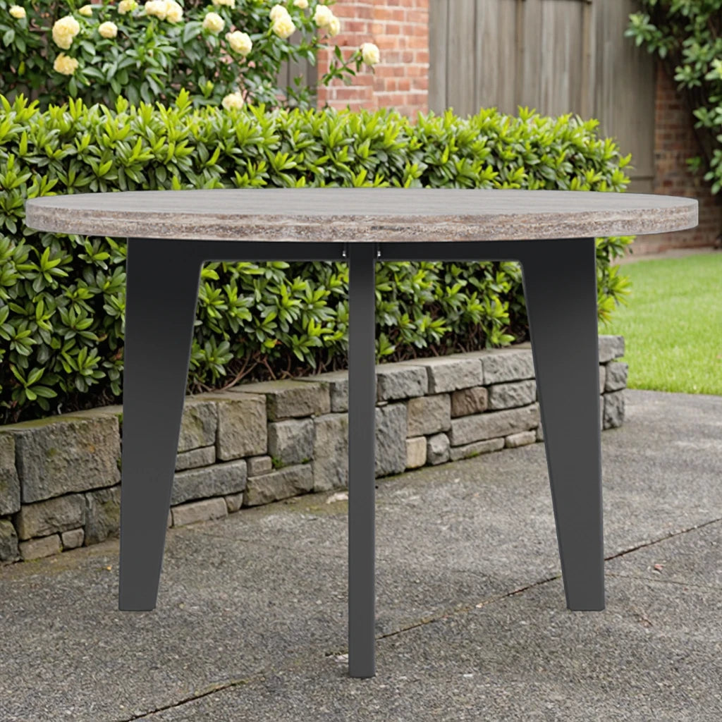 Round Outdoor Dining Table French Design Classic