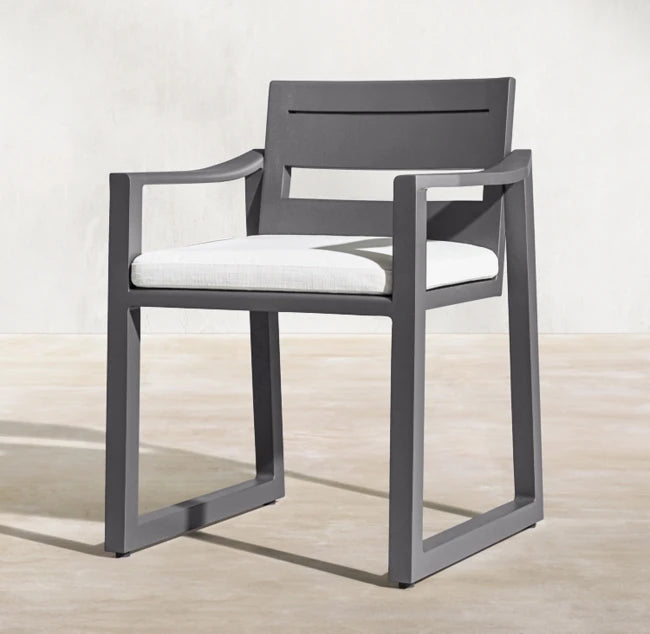 Custom Aluminium Dining Armchair Traditional Alfresco Outdoor Living Australia