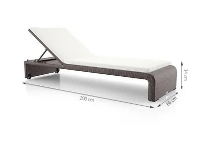 Outdoor Daybed Sun Lounger Modern Rattan Alfresco Outdoor Living Australia