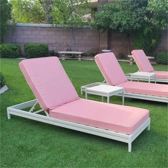 Designer Sun Lounger Aluminium Contemporary Alfresco Outdoor Living Australia