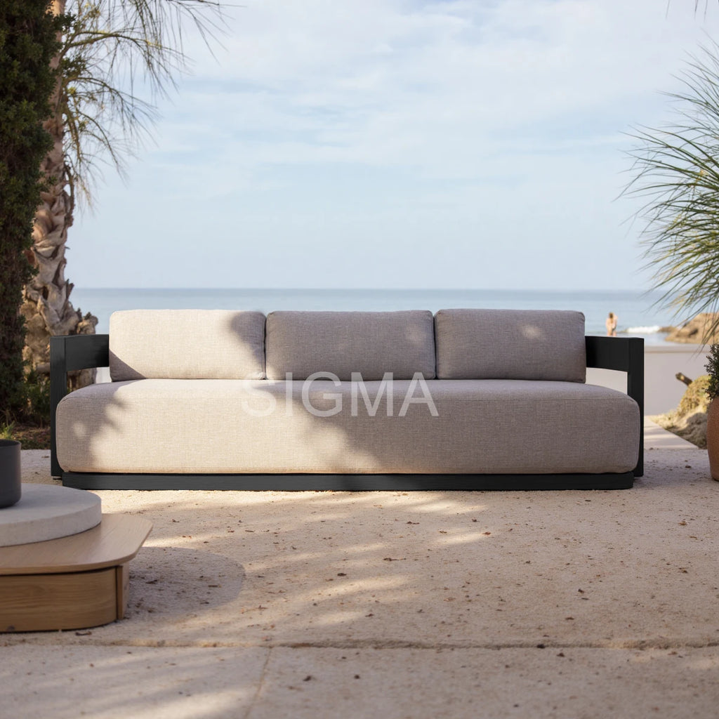 Custom Outdoor Furniture Modular Dining Set Modern Design Alfresco Outdoor Living